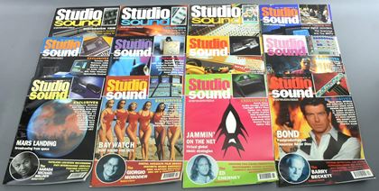 various-Studio Sound mags Jan 95 -  Dec 98